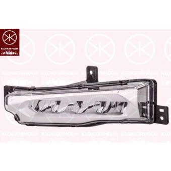 Projecteur antibrouillard avant gauche KLOKKERHOLM 00880281