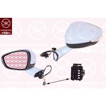 Rétroviseur extérieur KLOKKERHOLM 05401042