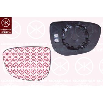 Verre de rétroviseur, rétroviseur extérieur KLOKKERHOLM 05481062
