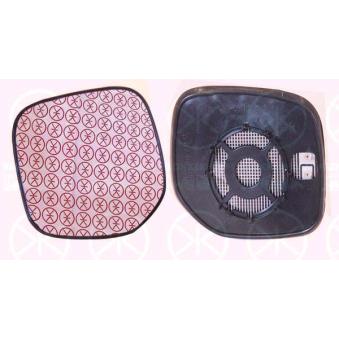 Verre de rétroviseur, rétroviseur extérieur KLOKKERHOLM 05501066