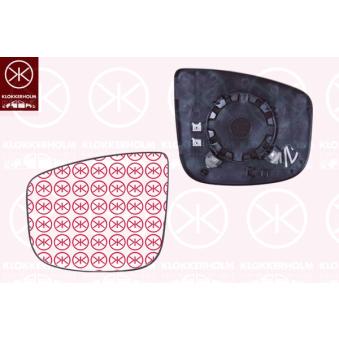 Verre de rétroviseur, rétroviseur extérieur KLOKKERHOLM 05541061