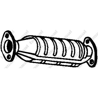 Catalyseur KLOKKERHOLM OEM 2895027360