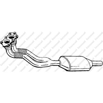 Catalyseur KLOKKERHOLM OEM 1J0253058SX