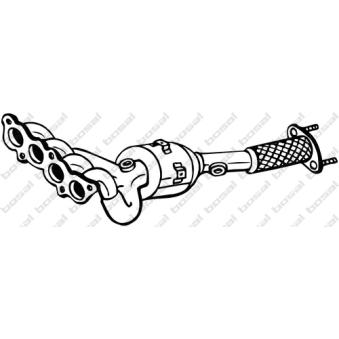 Catalyseur KLOKKERHOLM OEM 1735232