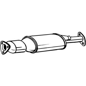 Filtre à particules / à suie, échappement KLOKKERHOLM OEM 51780162