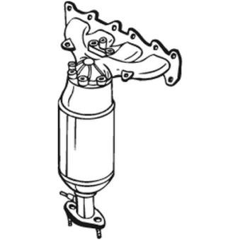 Catalyseur KLOKKERHOLM OEM 46808744