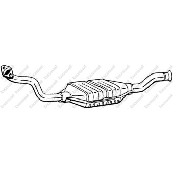 Catalyseur KLOKKERHOLM OEM 1705AF