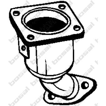 Catalyseur KLOKKERHOLM OEM 1413083E10