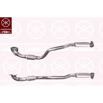 Silencieux avant KLOKKERHOLM [11128631]