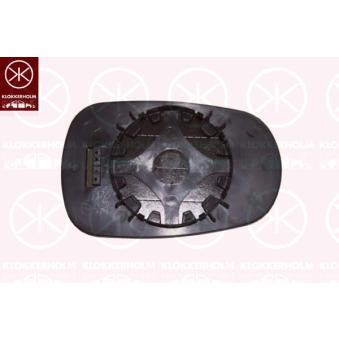 Verre de rétroviseur, rétroviseur extérieur KLOKKERHOLM [13011060]