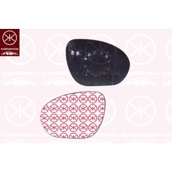 Verre de rétroviseur, rétroviseur extérieur KLOKKERHOLM OEM 963651KA1A
