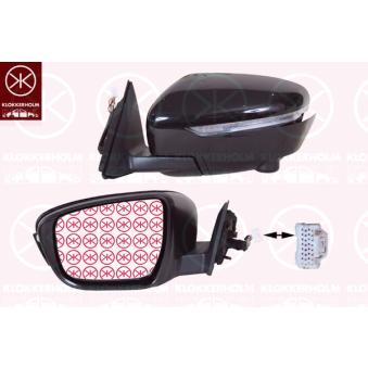 Rétroviseur extérieur KLOKKERHOLM OEM 963744CA0A Rétroviseur extérieur KLOKKERHOLM OEM 963744CA0A