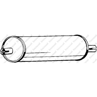 Silencieux central KLOKKERHOLM [176-421]
