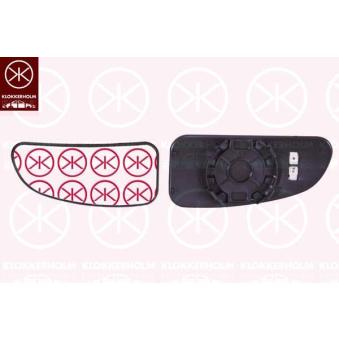 Verre de rétroviseur, rétroviseur extérieur KLOKKERHOLM OEM 71716699