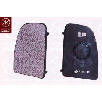 Verre de rétroviseur, rétroviseur extérieur KLOKKERHOLM OEM 8151LJ