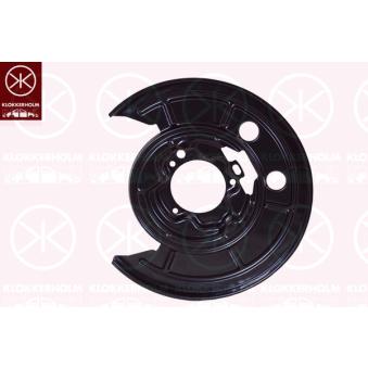 Déflecteur, disque de frein arrière gauche KLOKKERHOLM OEM 77364017