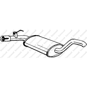 Silencieux central KLOKKERHOLM [233-769]