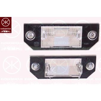 Feu éclaireur de plaque KLOKKERHOLM 25330850