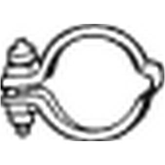 Pièce de serrage, échappement KLOKKERHOLM 254-030