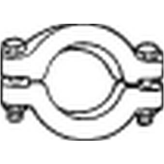Pièce de serrage, échappement KLOKKERHOLM [254-300]