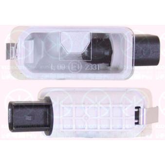 Feu éclaireur de plaque KLOKKERHOLM 25560850