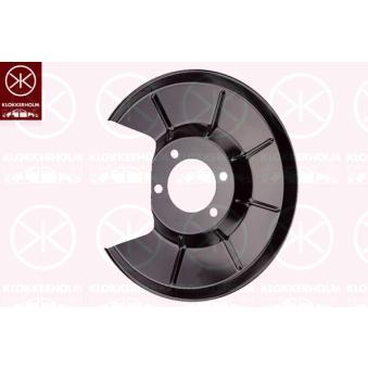 Déflecteur, disque de frein arrière gauche KLOKKERHOLM OEM 1450988