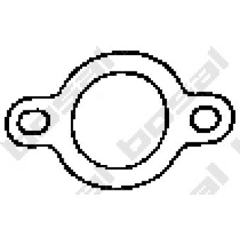 Joint d'étanchéité, tuyau d'échappement KLOKKERHOLM 256-068