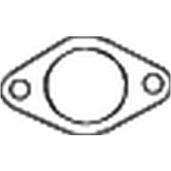 Joint d'étanchéité, tuyau d'échappement KLOKKERHOLM OEM 6692784