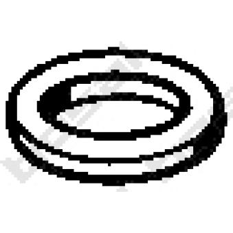 Joint d'étanchéité, tuyau d'échappement KLOKKERHOLM OEM 9091706041