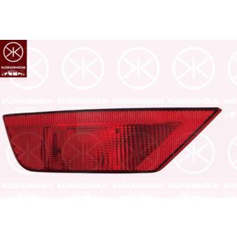 Feu antibrouillard arrière KLOKKERHOLM 25790781