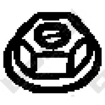 Écrou, collecteur des gaz d'échappement KLOKKERHOLM 258-047