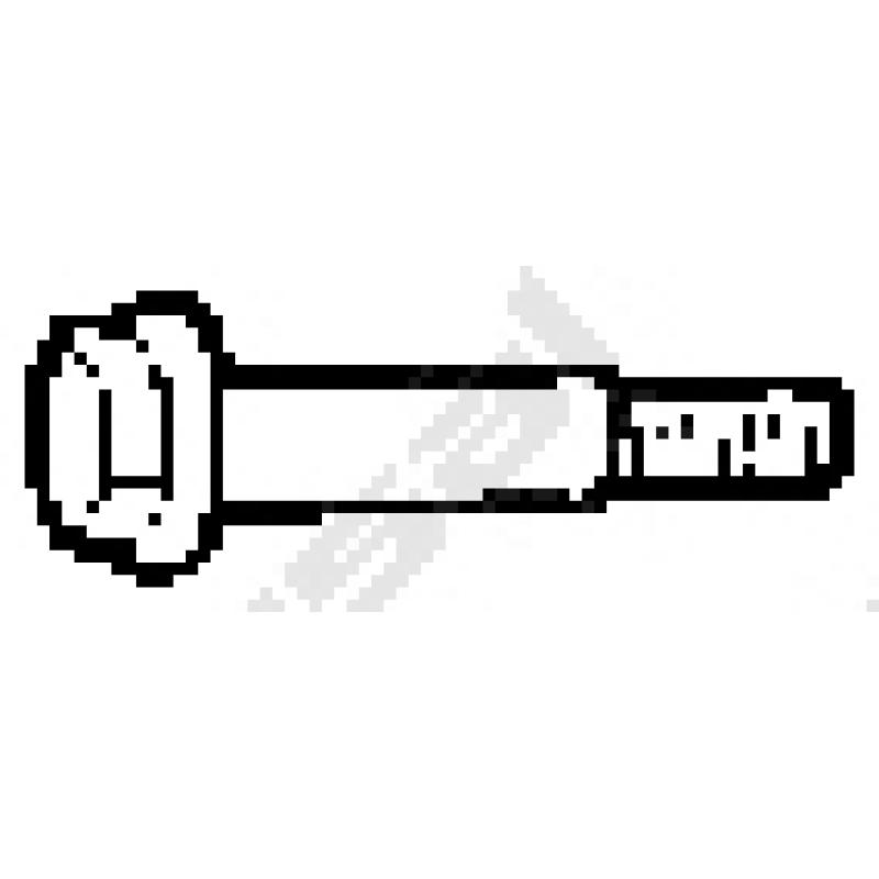 Vis, système d'échappement KLOKKERHOLM 258-904 - Visuel 1