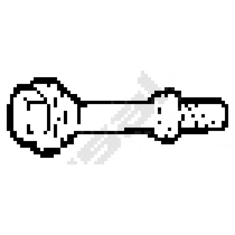 Vis, système d'échappement KLOKKERHOLM 258-943 - Visuel 1