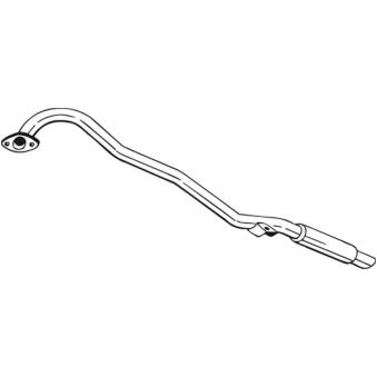 Silencieux arrière KLOKKERHOLM [278-551]