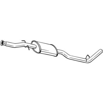 Silencieux central KLOKKERHOLM [279-701]