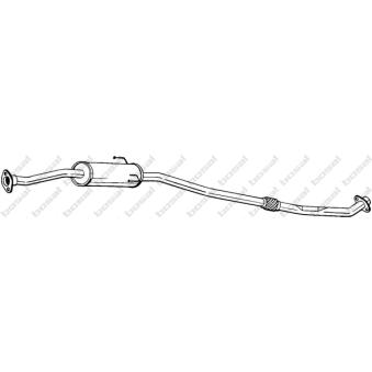 Silencieux central KLOKKERHOLM [289-415]
