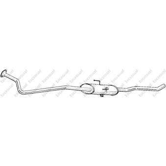 Silencieux central KLOKKERHOLM OEM 9456134180