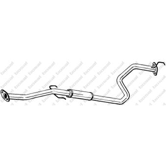 Silencieux central KLOKKERHOLM OEM 18220ST3E50