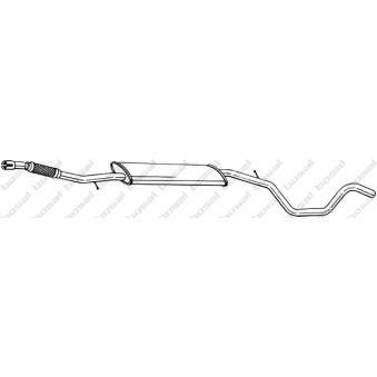 Silencieux central KLOKKERHOLM [294-001]