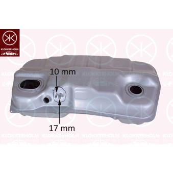 Réservoir de carburant KLOKKERHOLM OEM 311502e300 Réservoir de carburant KLOKKERHOLM OEM 311502e300
