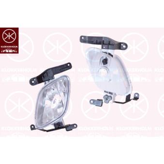 Projecteur antibrouillard avant droit KLOKKERHOLM 32690282