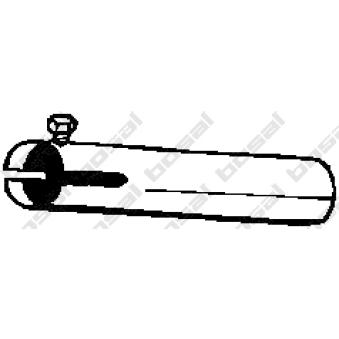 Tuyau d'échappement KLOKKERHOLM OEM 9470987 Tuyau d'échappement KLOKKERHOLM OEM 9470987