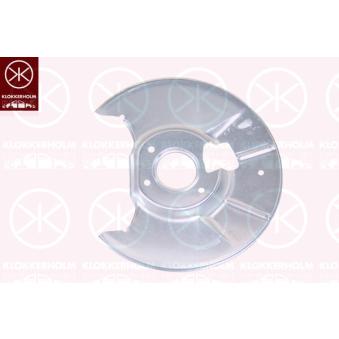 Déflecteur, disque de frein arrière gauche KLOKKERHOLM OEM GJ6A26271A