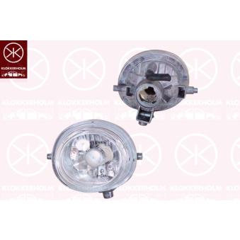 Projecteur antibrouillard avant gauche KLOKKERHOLM 34530285