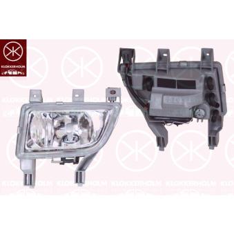Projecteur antibrouillard avant gauche KLOKKERHOLM 34750283