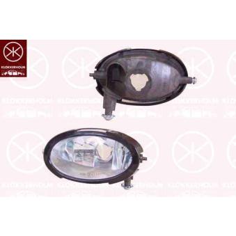 Projecteur antibrouillard avant gauche KLOKKERHOLM 34760287