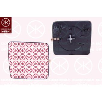 Verre de rétroviseur, rétroviseur extérieur KLOKKERHOLM 35261067