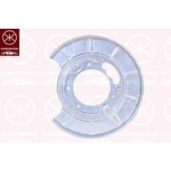 Déflecteur, disque de frein arrière droit KLOKKERHOLM OEM A6394230520