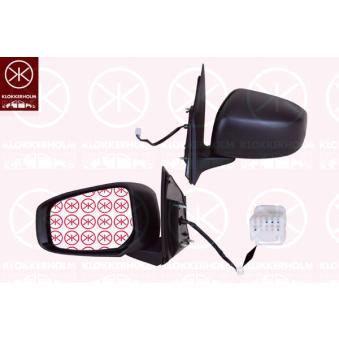 Rétroviseur extérieur KLOKKERHOLM OEM 7632B170XA