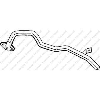 Tuyau d'échappement KLOKKERHOLM 439-109